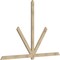 Ekena Millwork Kennewick Rough Sawn Timber Gable Bracket, Douglas Fir, 108"W x 72"H x 2"D x 4"F, 16/12 Pitch GBW108X72X0204KEN00RDF - alternate 4